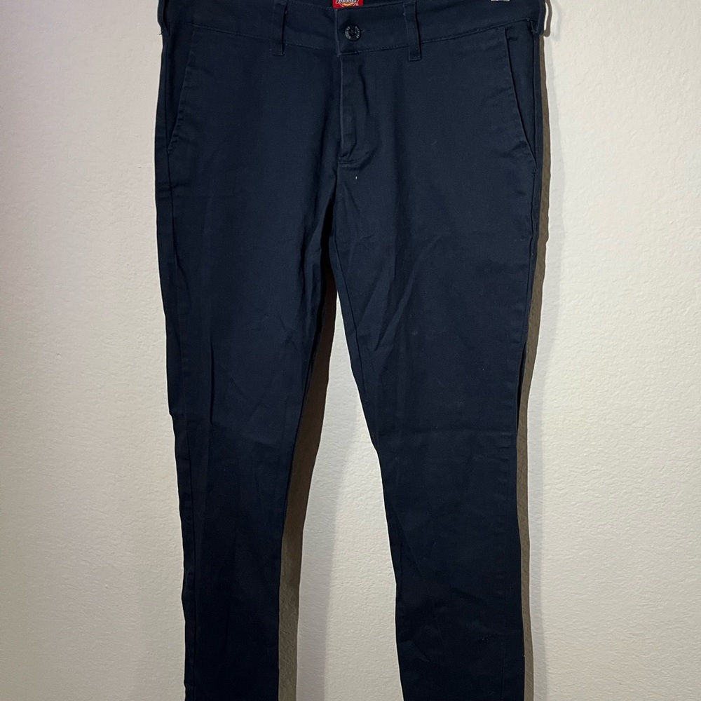 Dickies Women's Navy Blue Work Pants